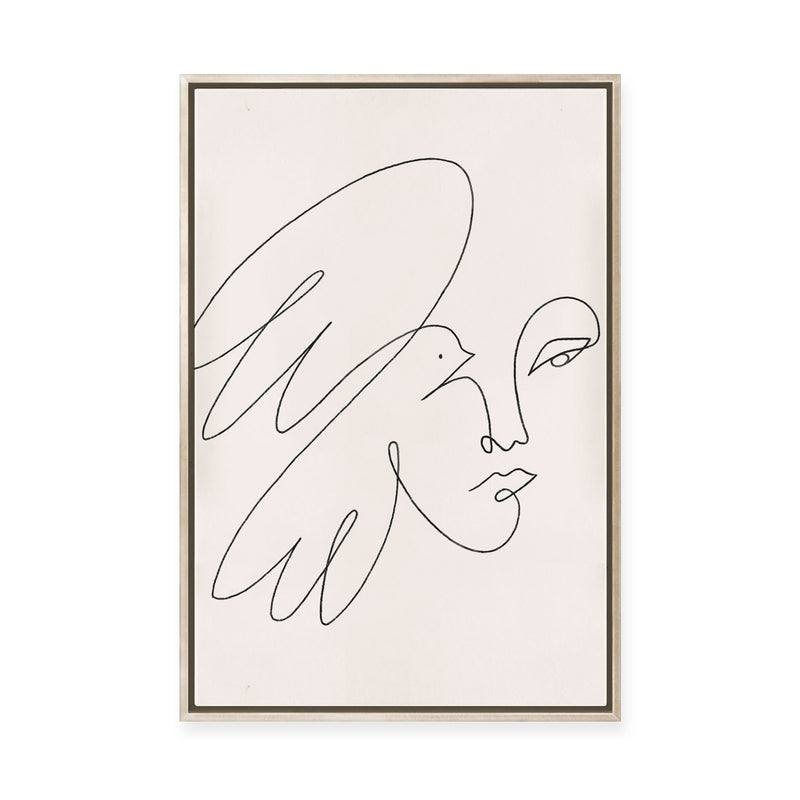 Dove | Framed Canvas