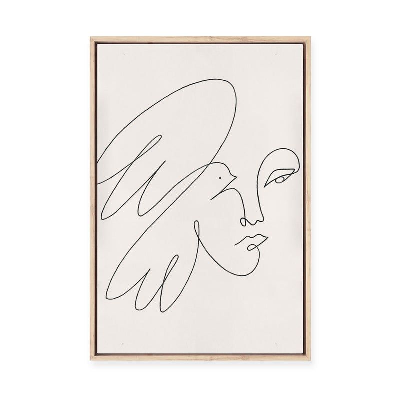 Dove | Framed Canvas