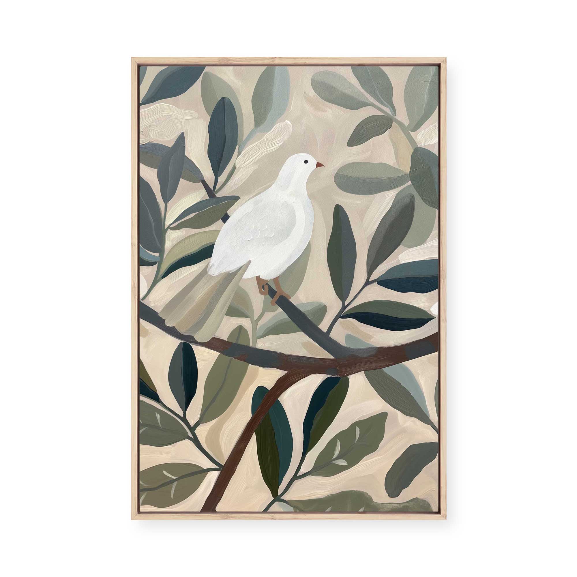 Dove | Framed Canvas
