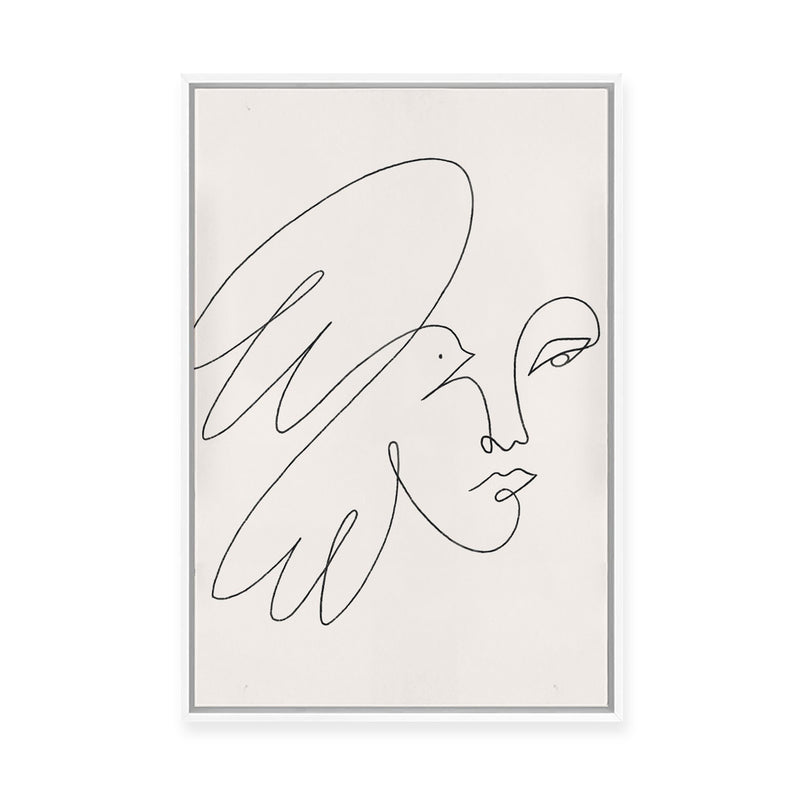 Dove | Framed Canvas