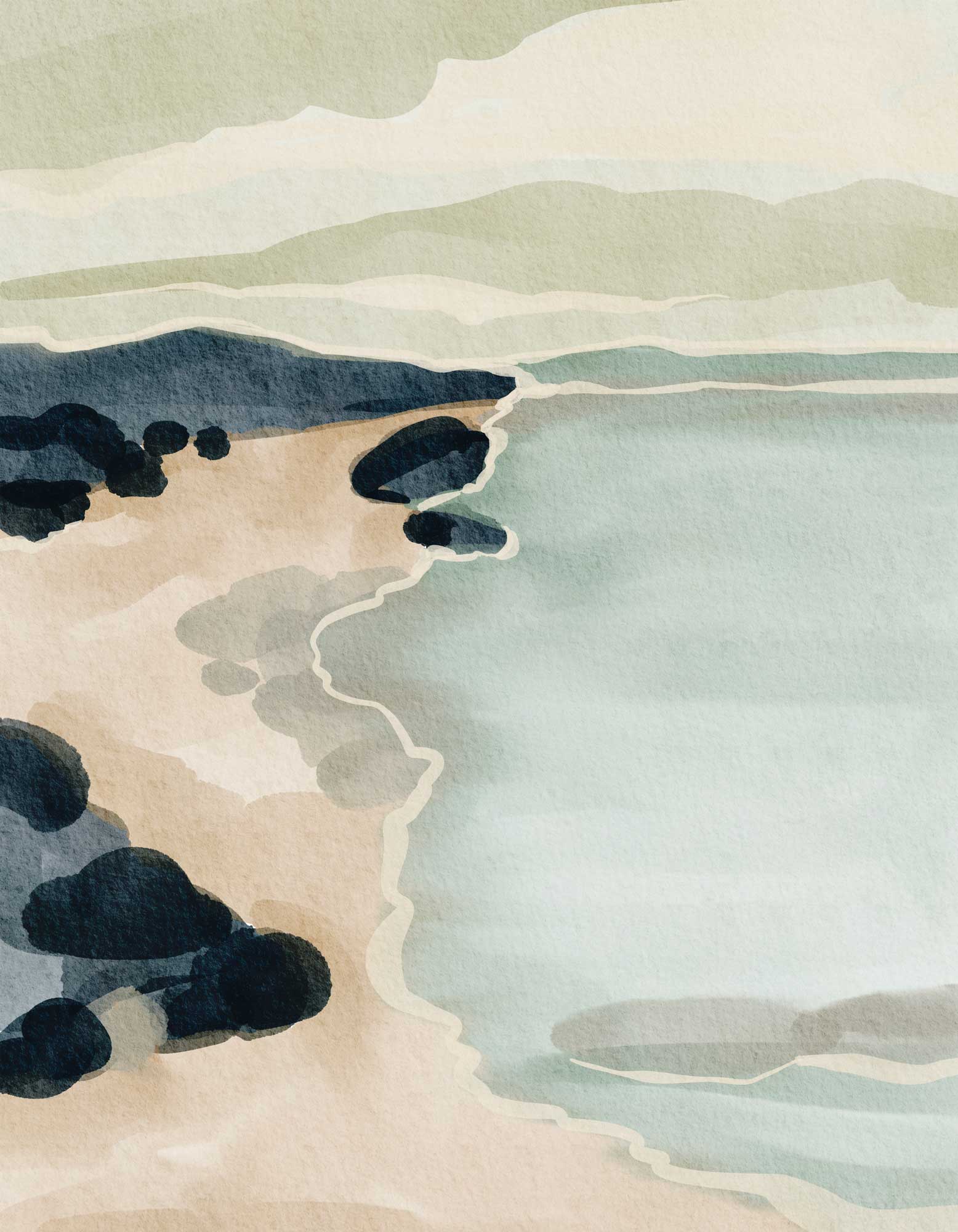 Dreamy Seascape View