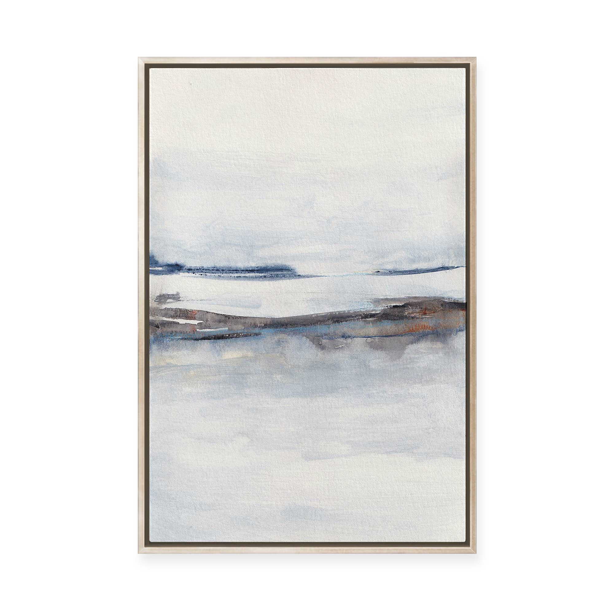 Drift and Dusk III | Framed Canvas