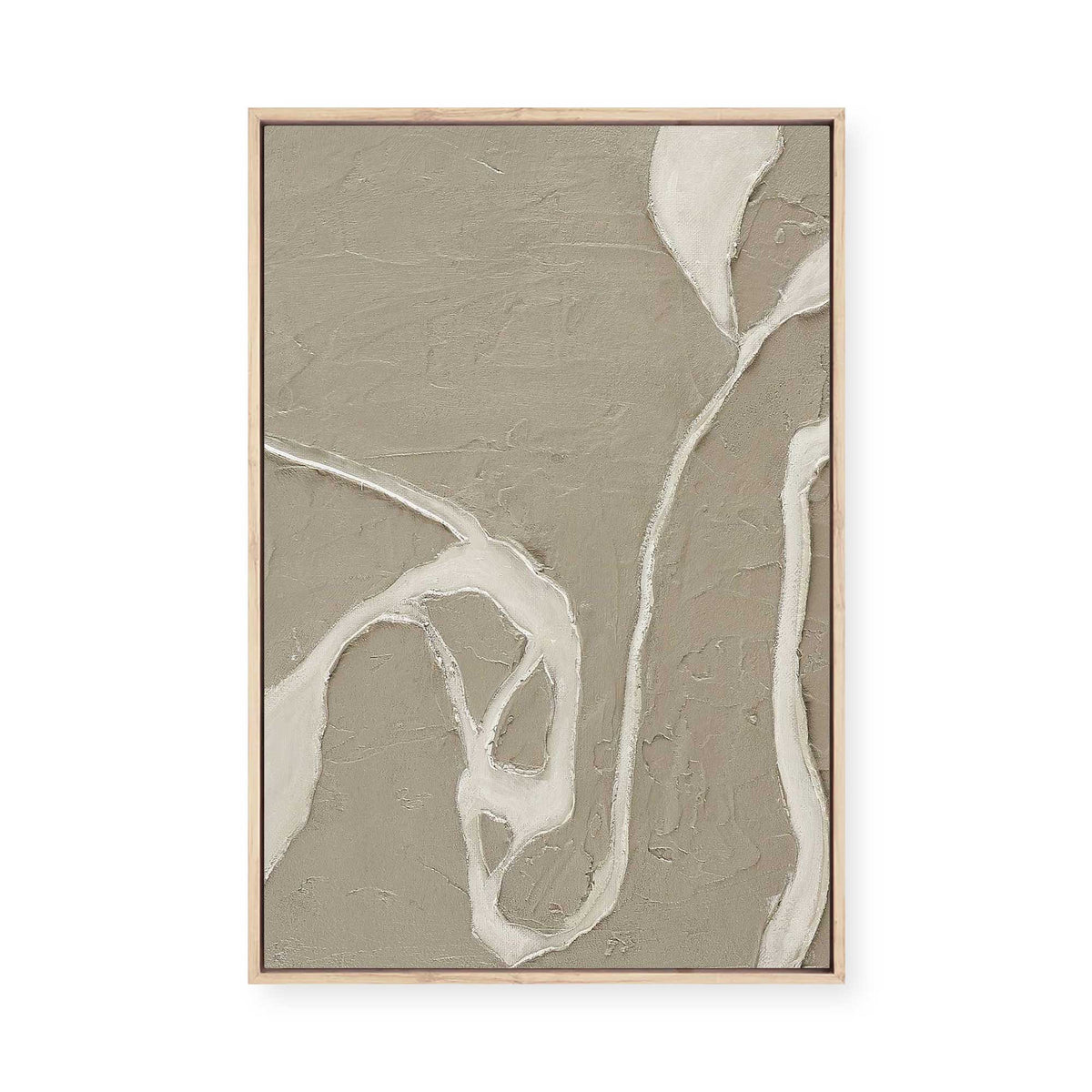 Dune Trace 1 | Framed Canvas