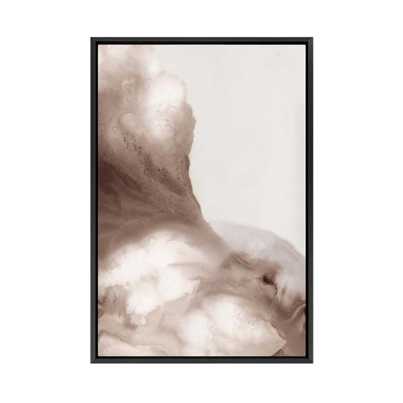 Earth and Mist in Quiet Motion | Framed Canvas
