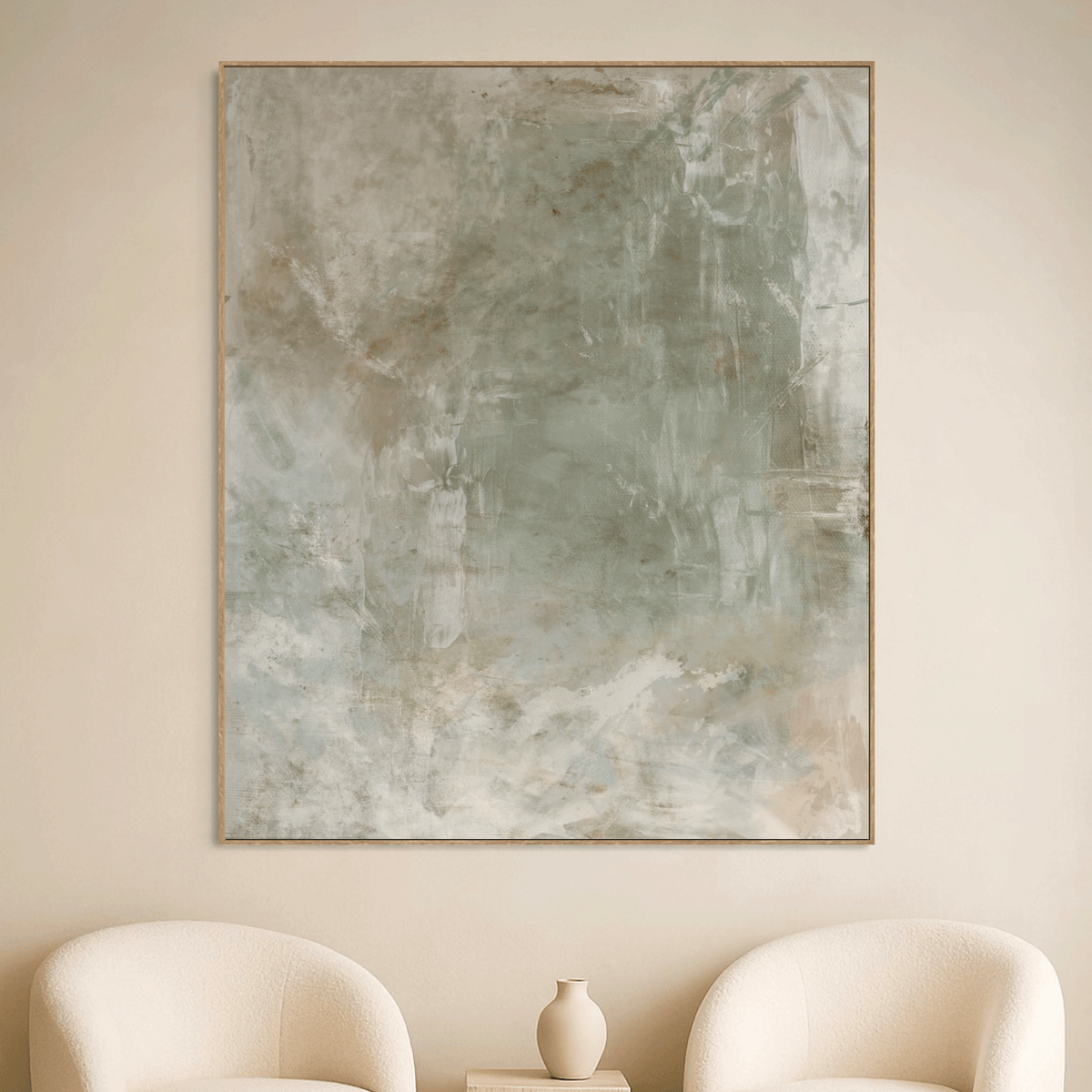 Earth at Rest | Framed Canvas