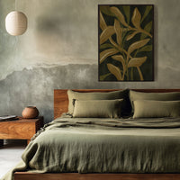 Earthen Foliage I | Framed Canvas