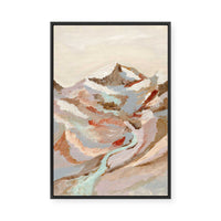Earthen Landscape | Framed Canvas