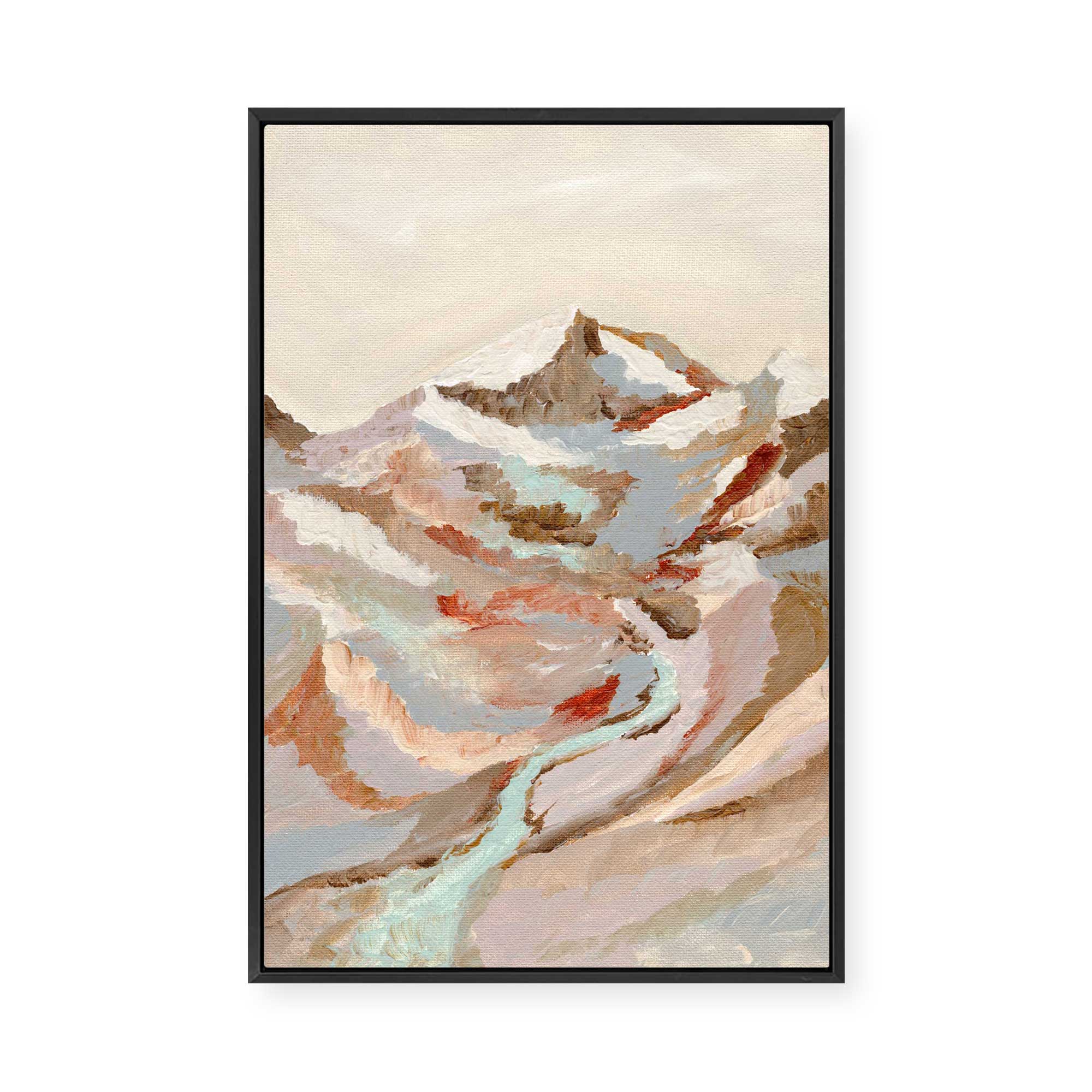 Earthen Landscape | Framed Canvas