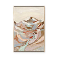 Earthen Landscape | Framed Canvas