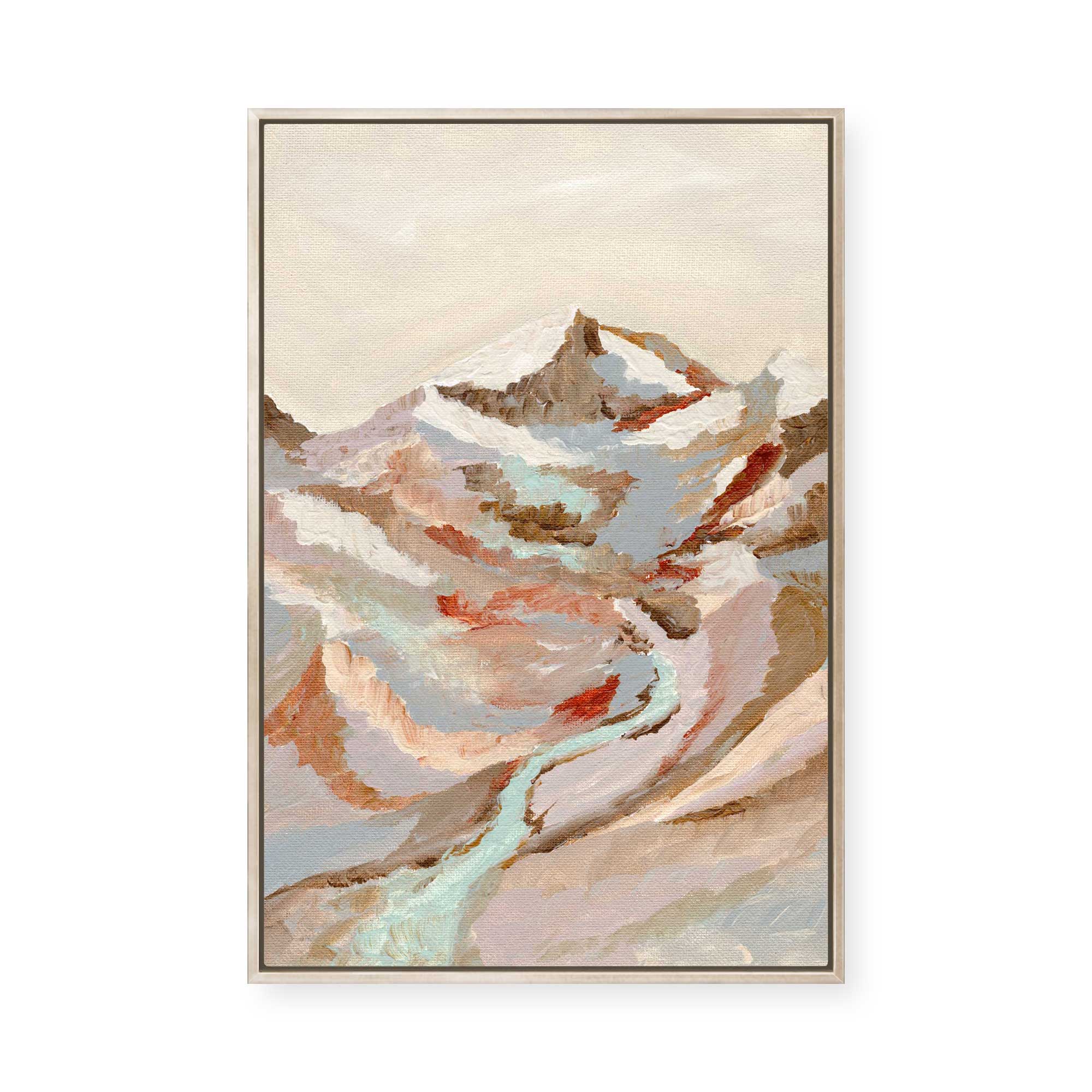 Earthen Landscape | Framed Canvas