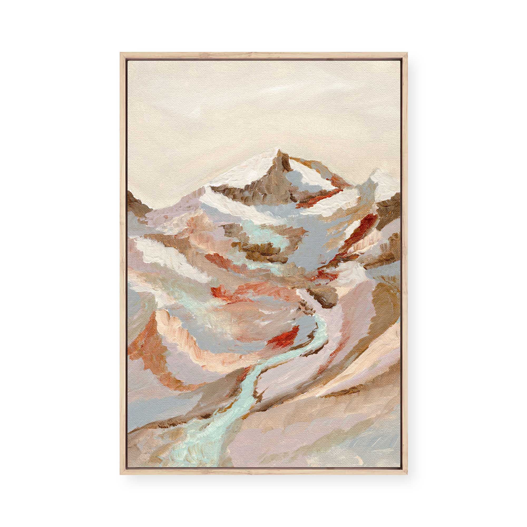 Earthen Landscape | Framed Canvas