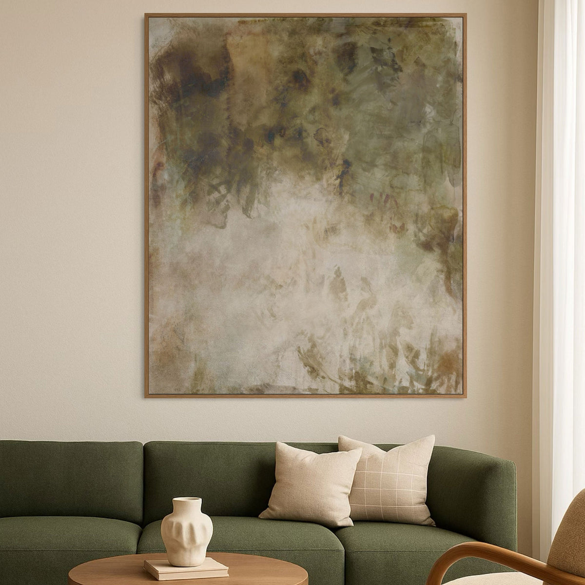Earthen Mist | Framed Canvas