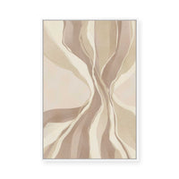 Earthen Waves | Framed Canvas