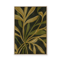 Earthen Foliage II | Framed Canvas