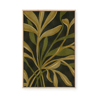 Earthen Foliage II | Framed Canvas