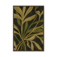 Earthen Foliage II | Framed Canvas