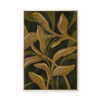 Earthen Foliage I | Framed Canvas