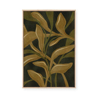 Earthen Foliage I | Framed Canvas