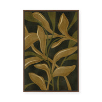 Earthen Foliage I | Framed Canvas