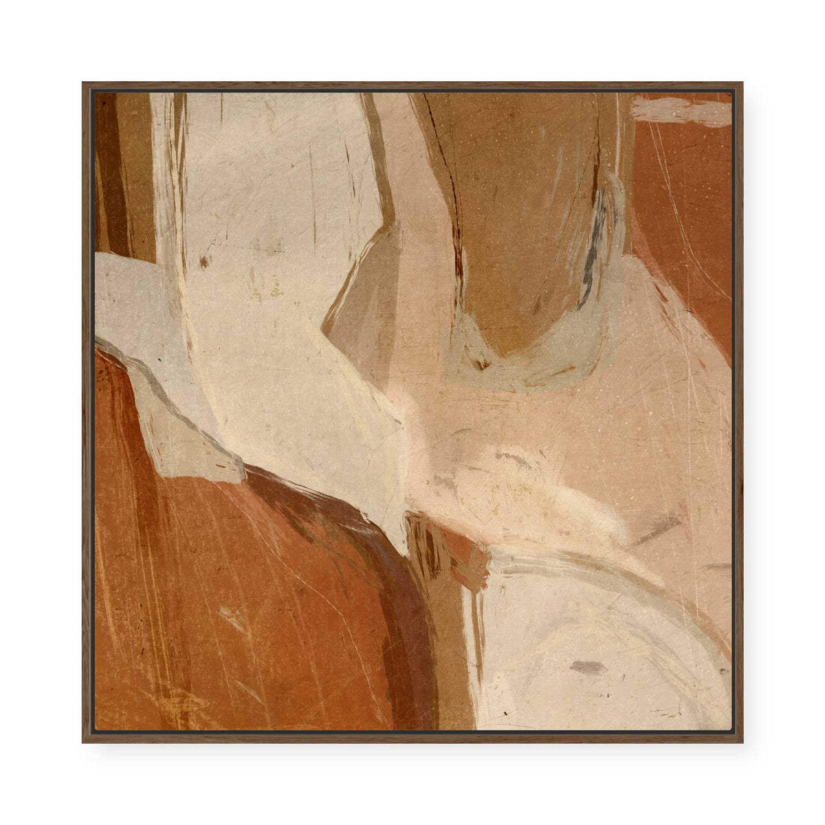 Earthy Abstractions | Framed Canvas
