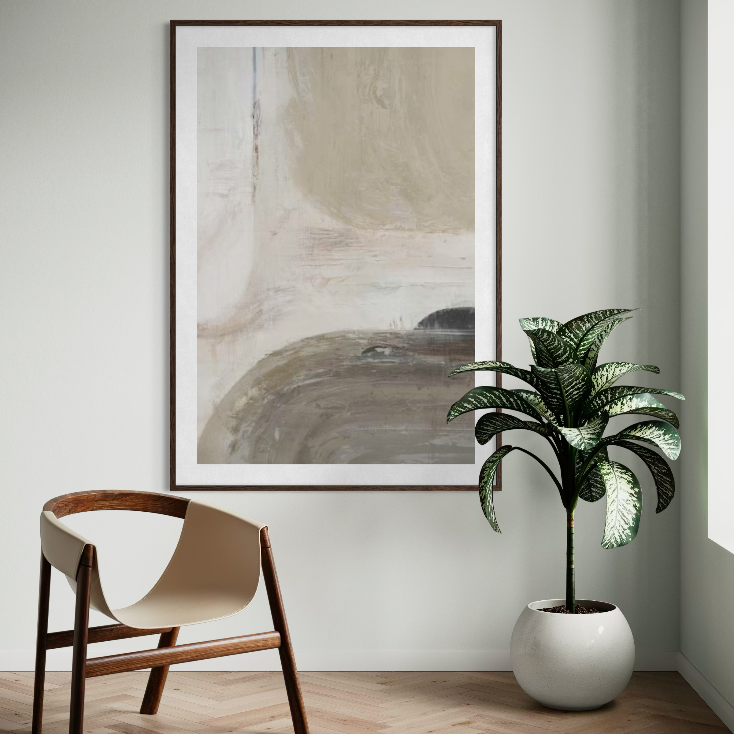 Earthy Curves and Textured Layers I