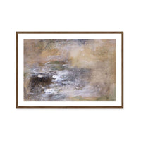 Earthy Whispers in Brushstrokes III