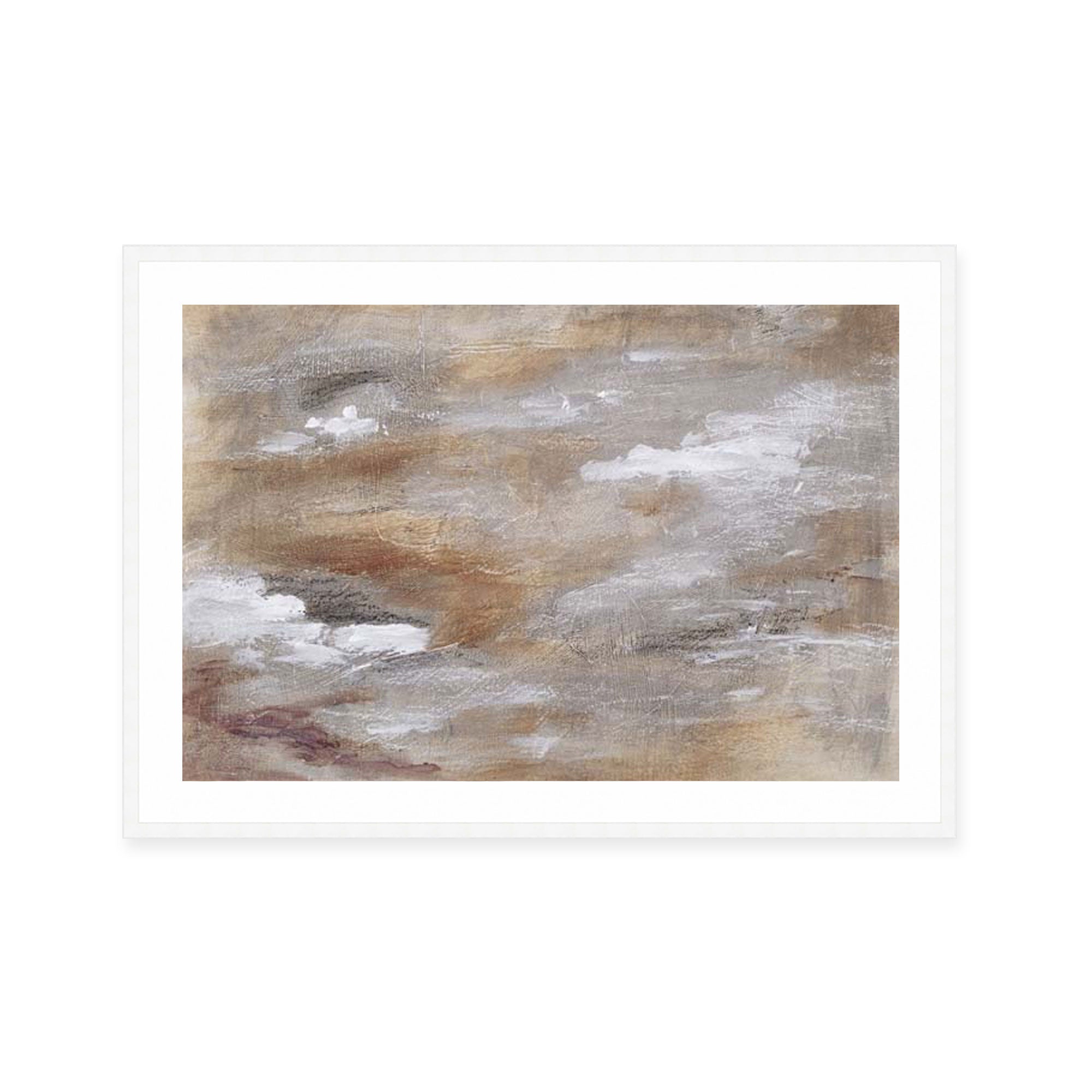 Earthy Whispers in Brushstrokes II