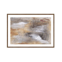 Earthy Whispers in Brushstrokes I