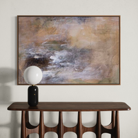 Earthy Whispers in Brushstrokes III