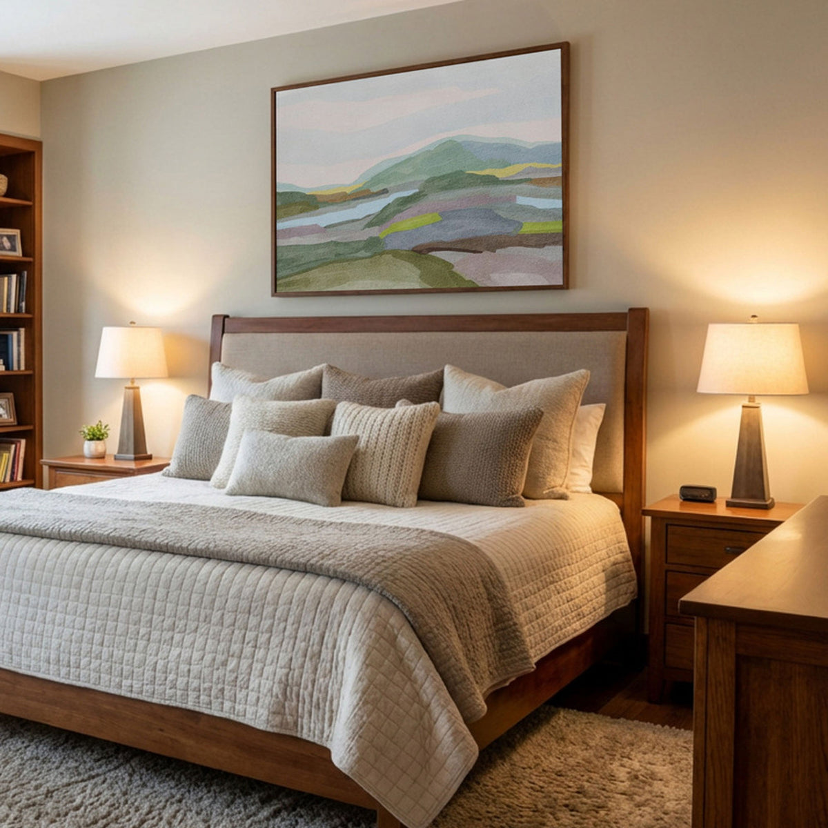 Earthy Tones Escape | Framed Canvas