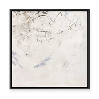 Echoes in Soft Gray Mist II | Framed Canvas
