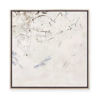 Echoes in Soft Gray Mist II | Framed Canvas