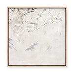 Echoes in Soft Gray Mist II | Framed Canvas