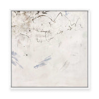 Echoes in Soft Gray Mist II | Framed Canvas
