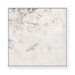 Echoes in Soft Gray Mist II | Framed Canvas