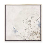 Echoes in Soft Gray Mist I | Framed Canvas