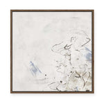 Echoes in Soft Gray Mist I | Framed Canvas