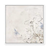 Echoes in Soft Gray Mist I | Framed Canvas