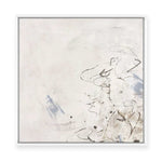 Echoes in Soft Gray Mist I | Framed Canvas