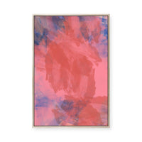 Ecstatic in Fuchsia | Framed Canvas