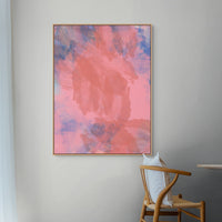 Ecstatic in Fuchsia | Framed Canvas