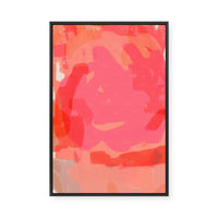 Ecstatic in Pink | Framed Canvas