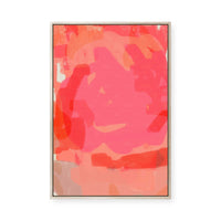 Ecstatic in Pink | Framed Canvas
