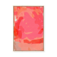 Ecstatic in Pink | Framed Canvas