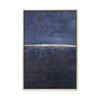 Edge Blue | Framed Canvas