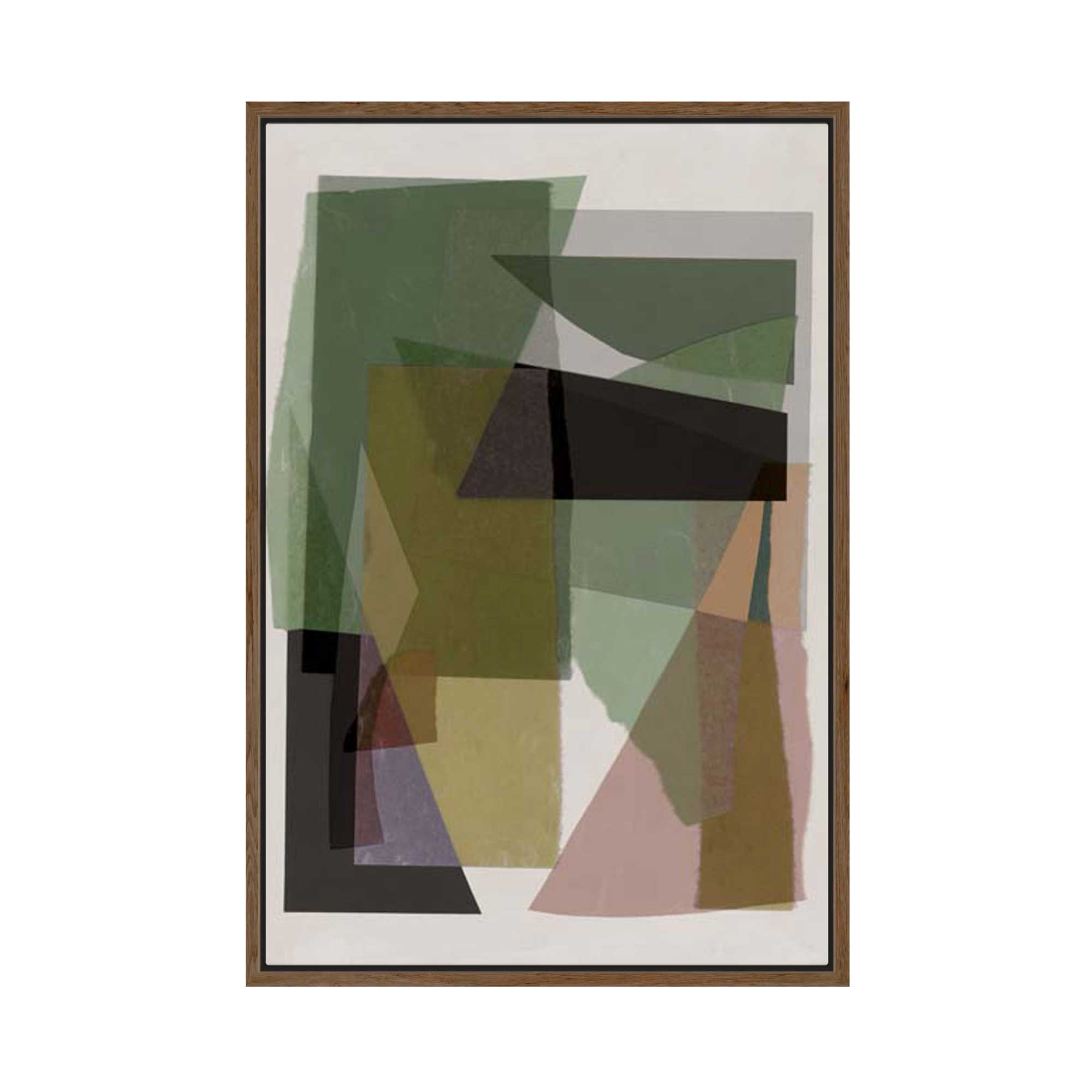 Edges and Echoes II | Framed Canvas