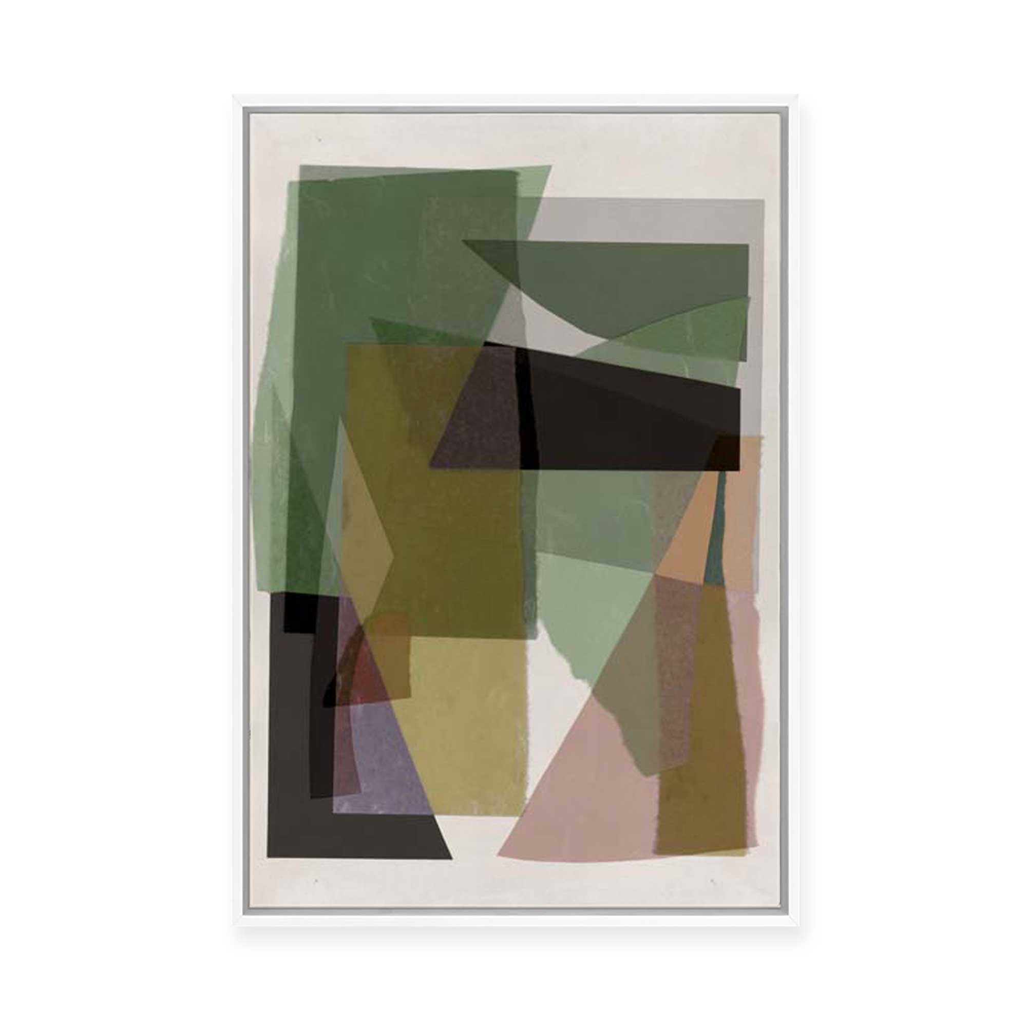 Edges and Echoes II | Framed Canvas