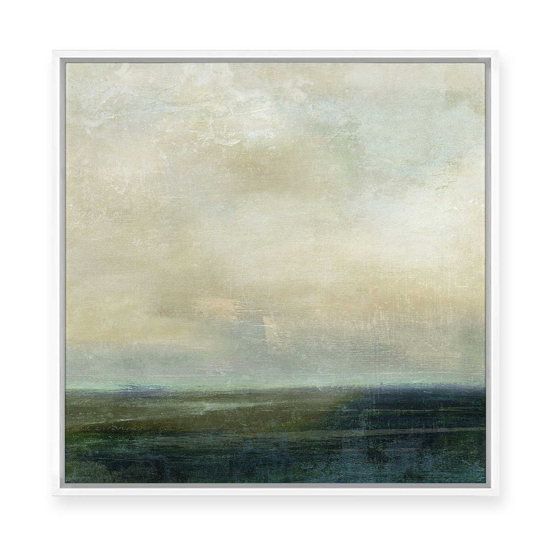 Emerald Sea | Framed Canvas