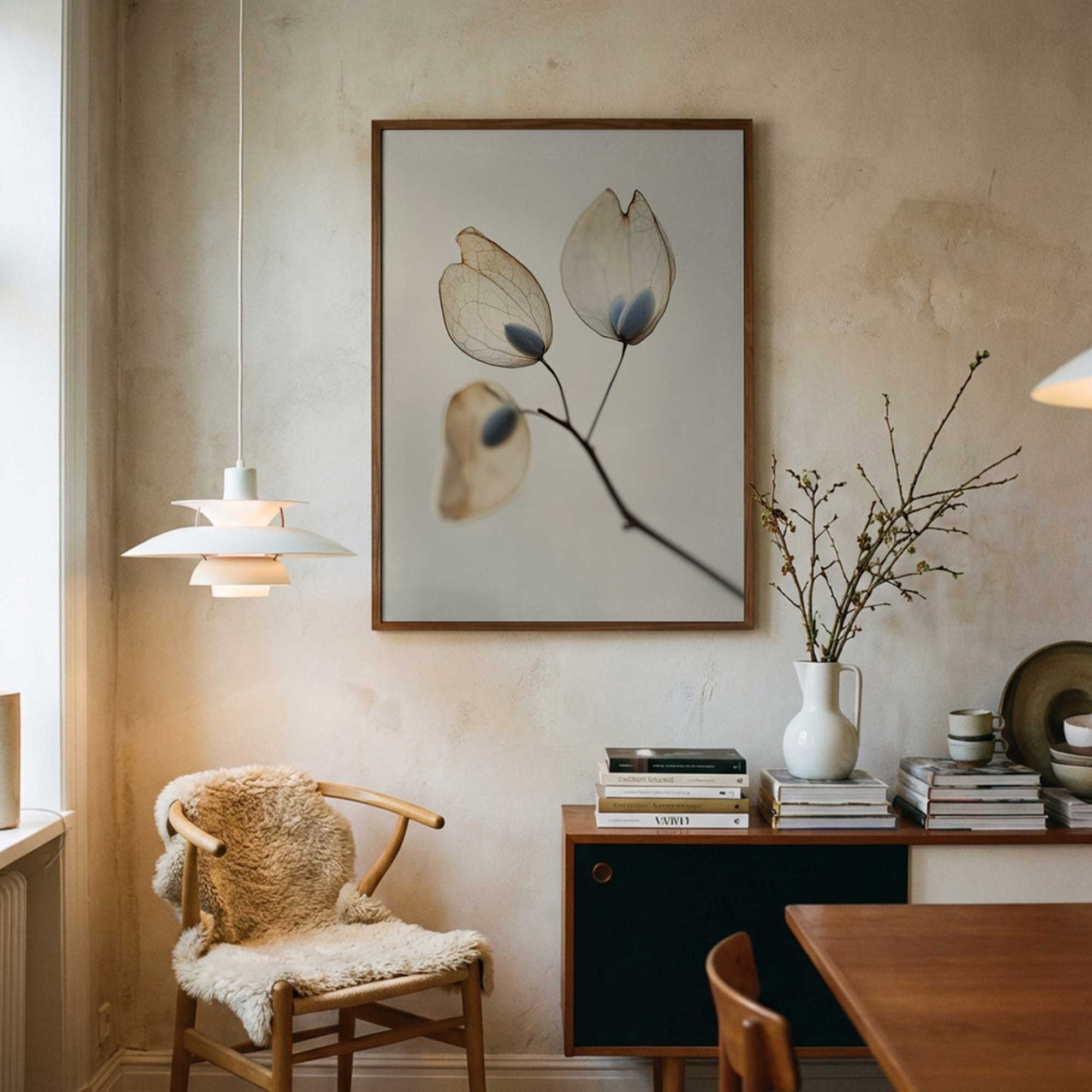 Ethereal Blooms | Framed Canvas