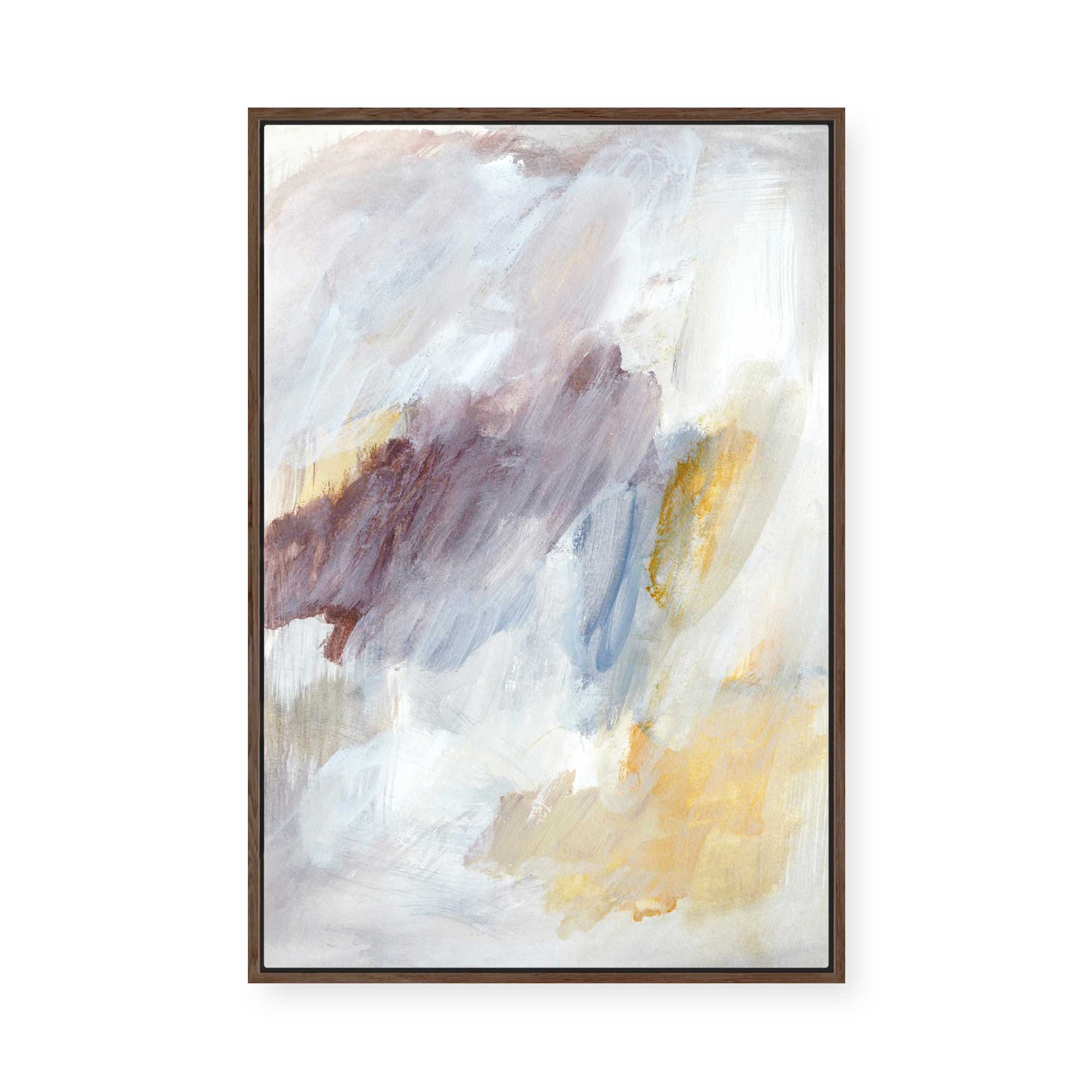 Ethereal Brushstrokes | Framed Canvas